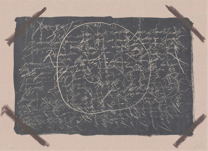 LLambrec 16 by Antoni Tàpies, 1975