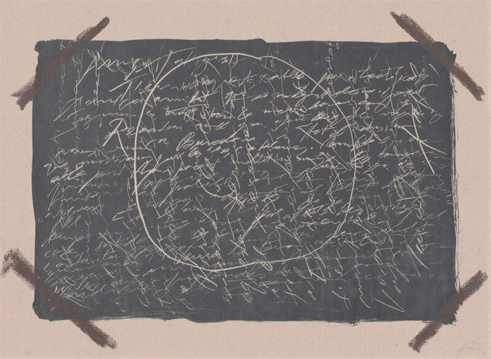 LLambrec 16 by Antoni Tàpies, 1975