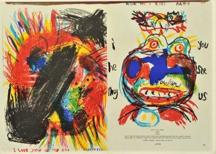 Black Stone de Sam Francis, 1964 (vue 2)