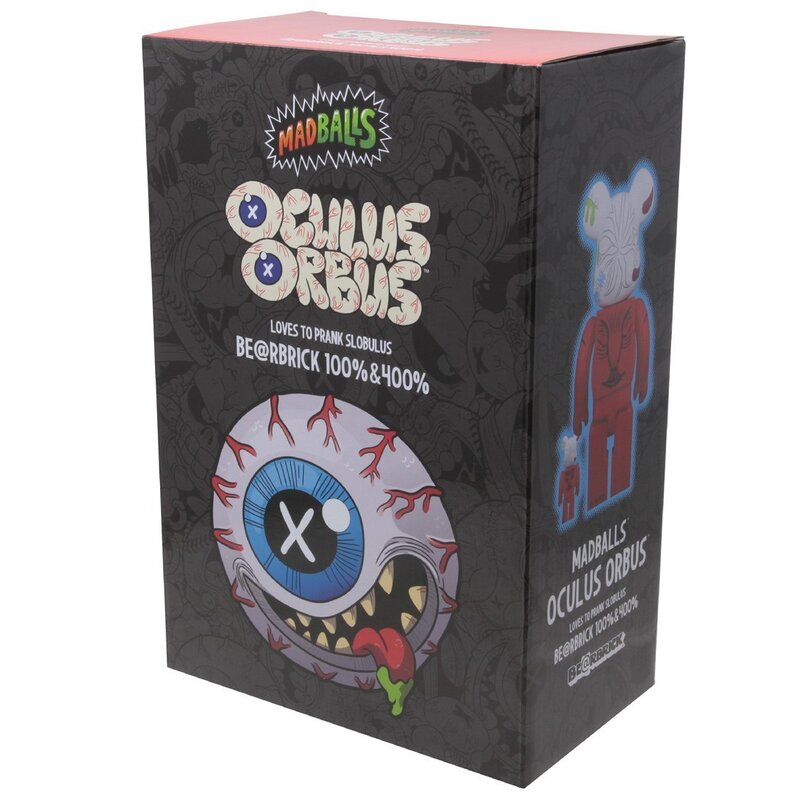 Bearbrick MadBalls Oculus Orbus 400% + 100% by BE@RBRICK, 2020 (view 3)