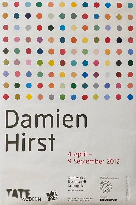 Anthraquinone-1-Diazonium Chloride de Damien Hirst, 2012