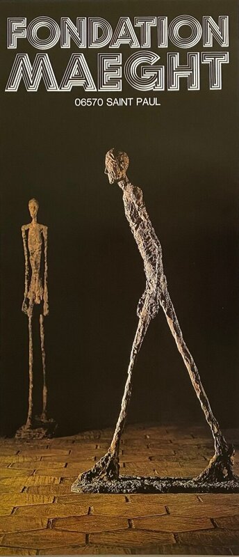 L'Homme qui marche d'Alberto Giacometti, vers 1990
