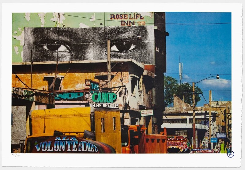 Inside Out, Haiti de JR, 2012