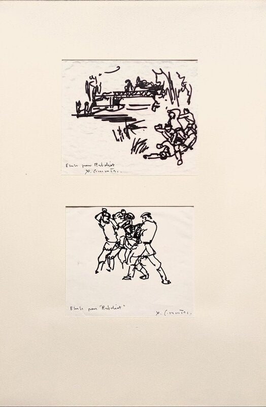 Etudes pour Raboliot de Jean Commère, 1972