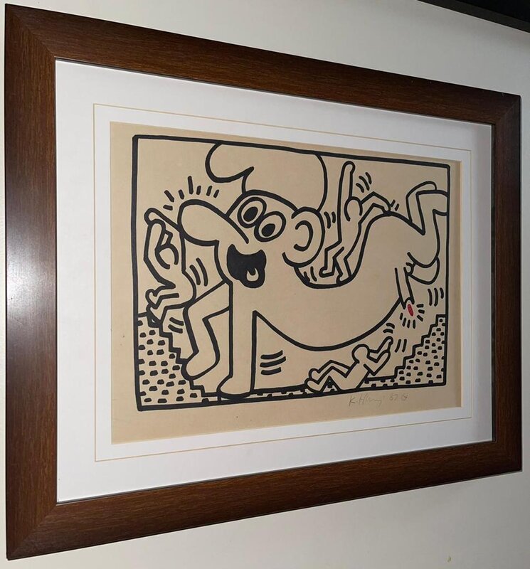 Untitled de Keith Haring, 1987 (vue 2)