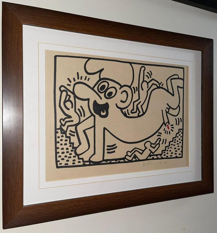 Untitled de Keith Haring, 1987 (vue 2)