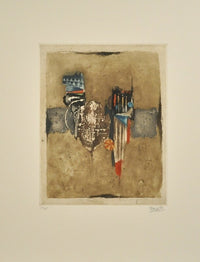 Composition II de Johnny Friedlaender, vers 1970