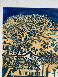 Paysage ocre de Louis Cane, 1990 (vue 2)