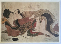Ukiyo-e Shunga Edo Era de Kitagawa Utamaro, 1995