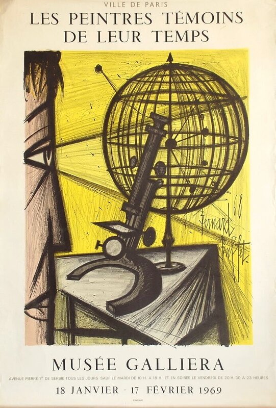 Le Microscope - Les Peintres Témoins de Leur Temps de Bernard Buffet, 1969