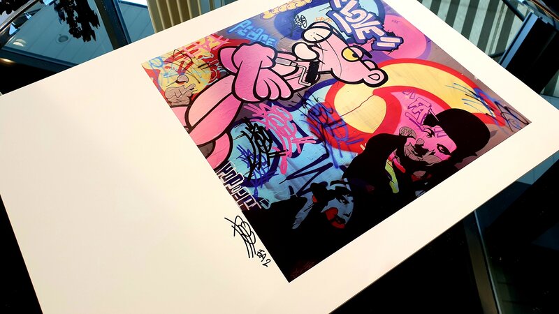 Panther VS Chaplin Print de FAT, 2019 (vue 3)