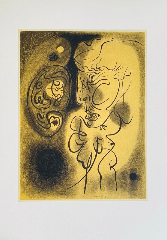 Contemplation de l'abîme d'André Masson, 1941-42
