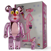 Pink Panther Chrome 400% + 100% de BE@RBRICK, 2022 (vue 4)