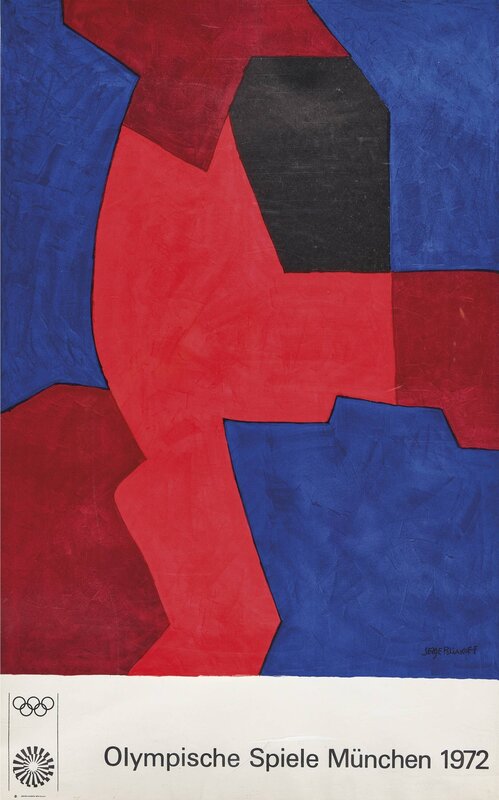 Munich Olympic Games by Serge Poliakoff, 1972