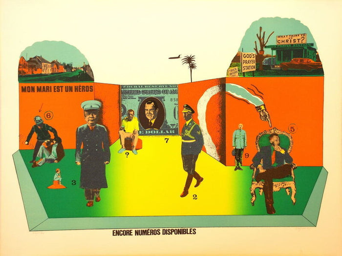 Sans Démagogie d'Antonio Seguí, 1972