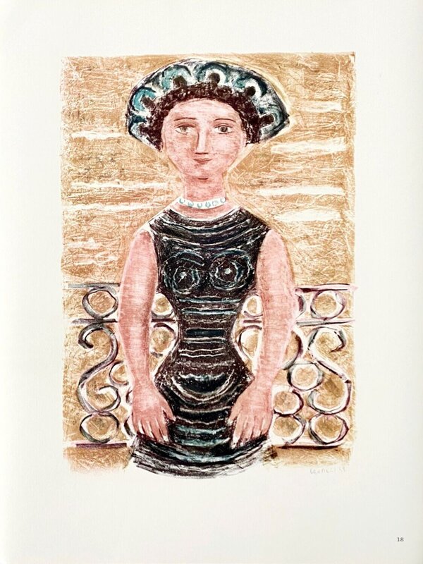 Il balcone de Massimo Campigli, 1965