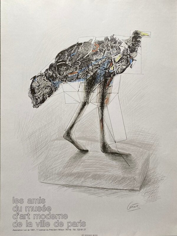Les Amis du Musée d'Art Moderne de la Ville de Paris by César, 1980