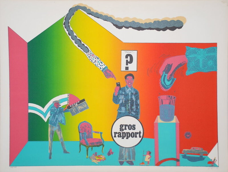 Sans Démagogie d'Antonio Seguí, 1972