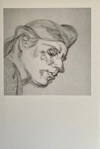 Tête d'Ib by Lucian Freud, 1990