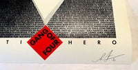 Andy Gill Anti-Hero US de Shepard Fairey, 2020 (vue 3)