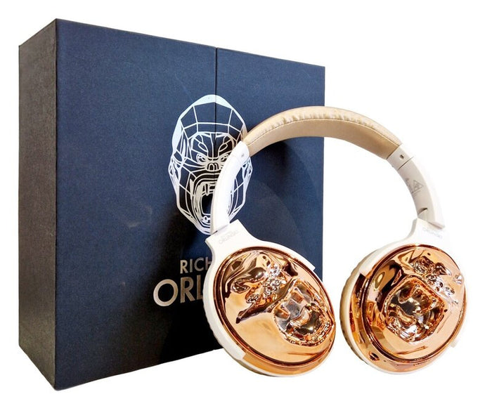Kong Headphone (Gold) by Richard Orlinski, 2022