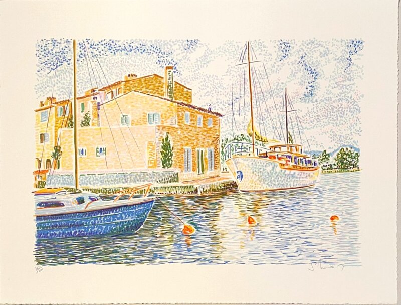 Port Grimaud by Serge Mendjisky, 1969