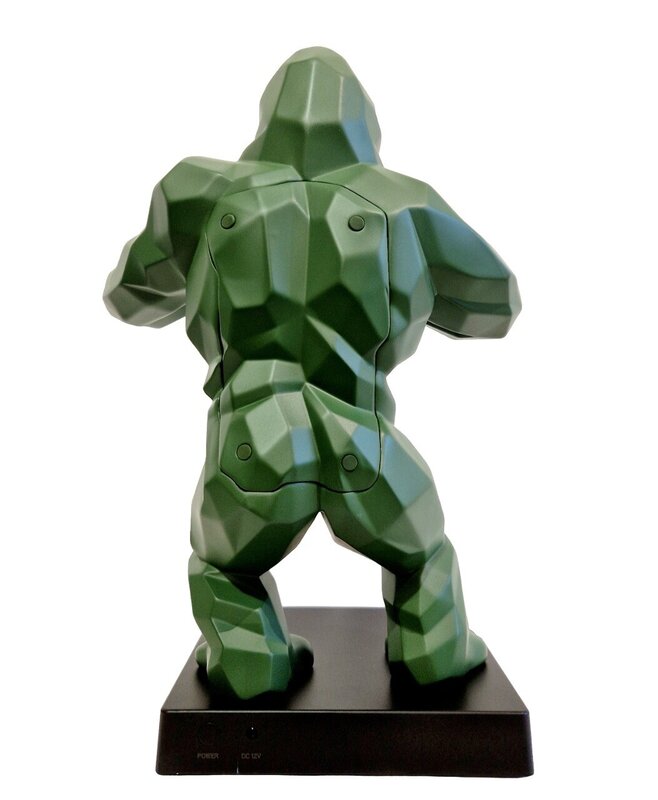 Wild Kong Speaker (Khaki) by Richard Orlinski, 2022 (view 2)