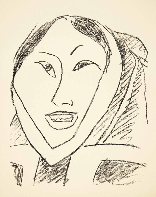 Portrait de femme esquimau by Henri Matisse, 1963