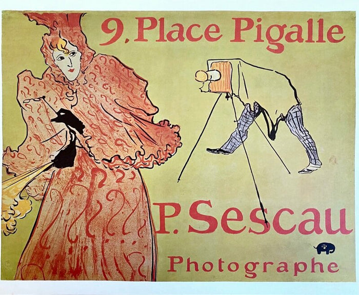 P. Sescau by Henri de Toulouse-Lautrec, 1894