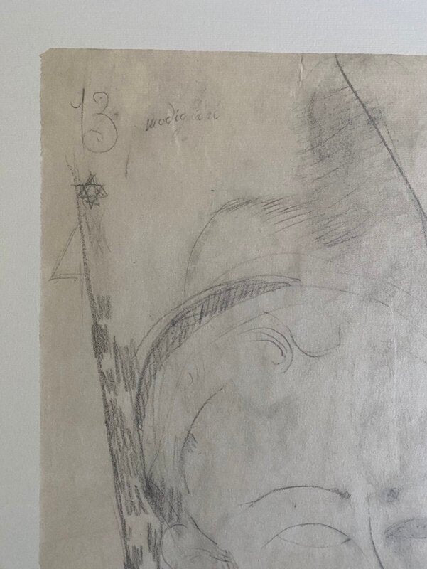 Ritratto di giovane uomo by Amedeo Modigliani, 1917 (view 2)