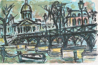 Le Pont des Arts, Paris de Maurice Verdier, 1964