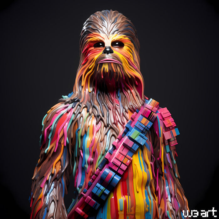 Melting Chewie Vintage de W3 ART, 2023