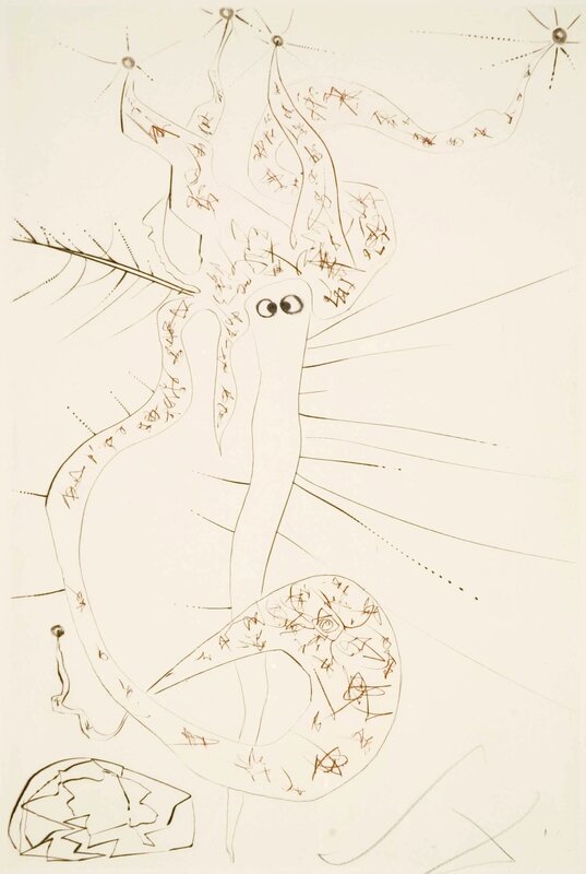 Tristan and Iseult : Mad Tristan by Salvador Dalí, 1970