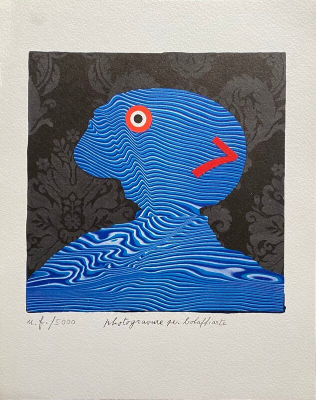 Number 7 d'Enrico Baj, 1971