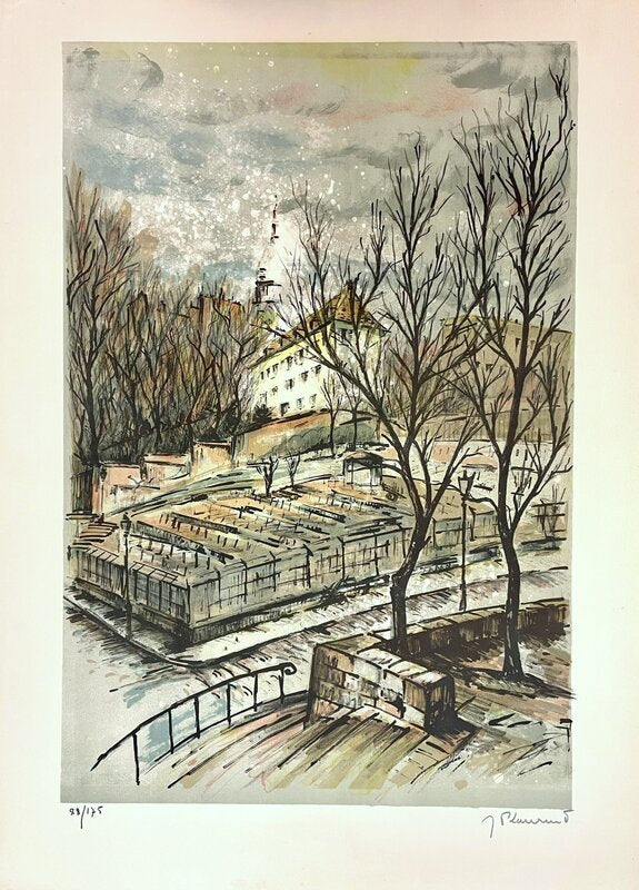 Cimetière de Monmartre de Jean-Pierre Laurent, vers 1970