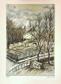 Cimetière de Monmartre de Jean-Pierre Laurent, vers 1970