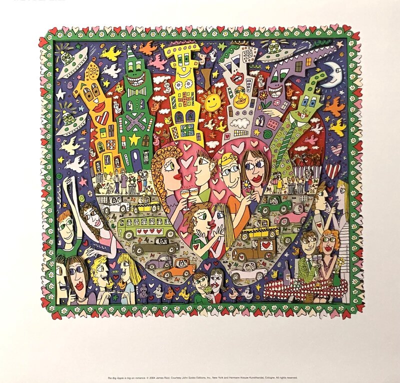 The Big Apple is big on romance by James Rizzi, 2004