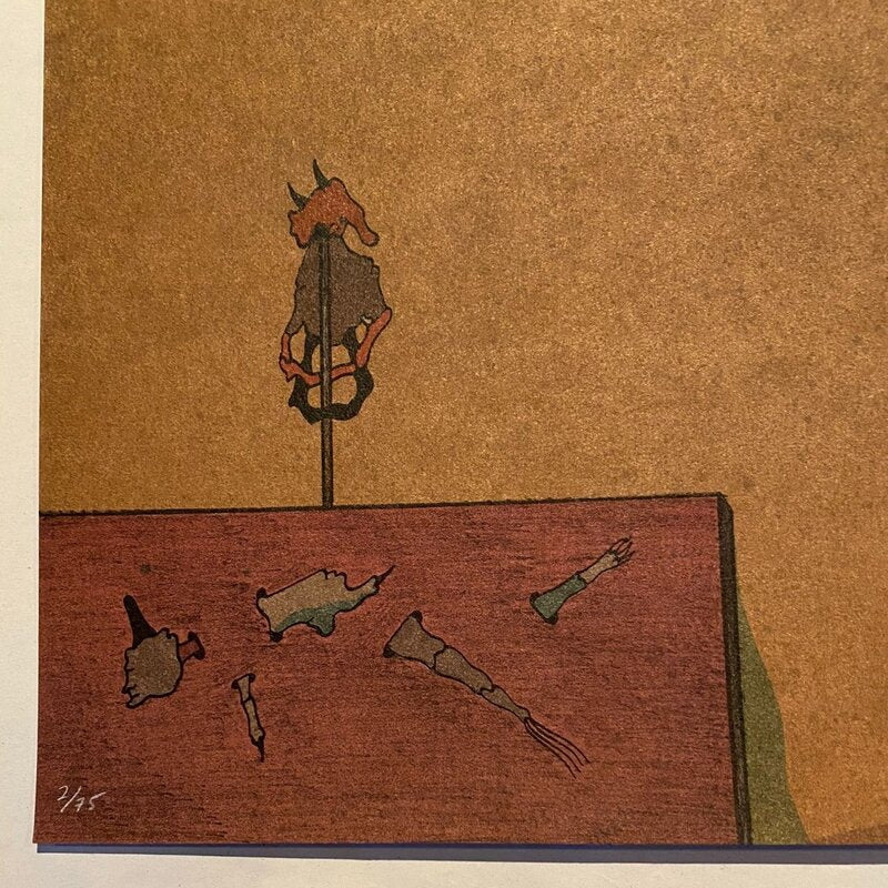 Cenizas de Jorge Camacho, 1974 (vue 2)