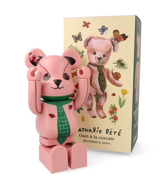 Bearbrick Nathalie Lété "Ours à la cravate" 400% de BE@RBRICK, 2021 (vue 4)