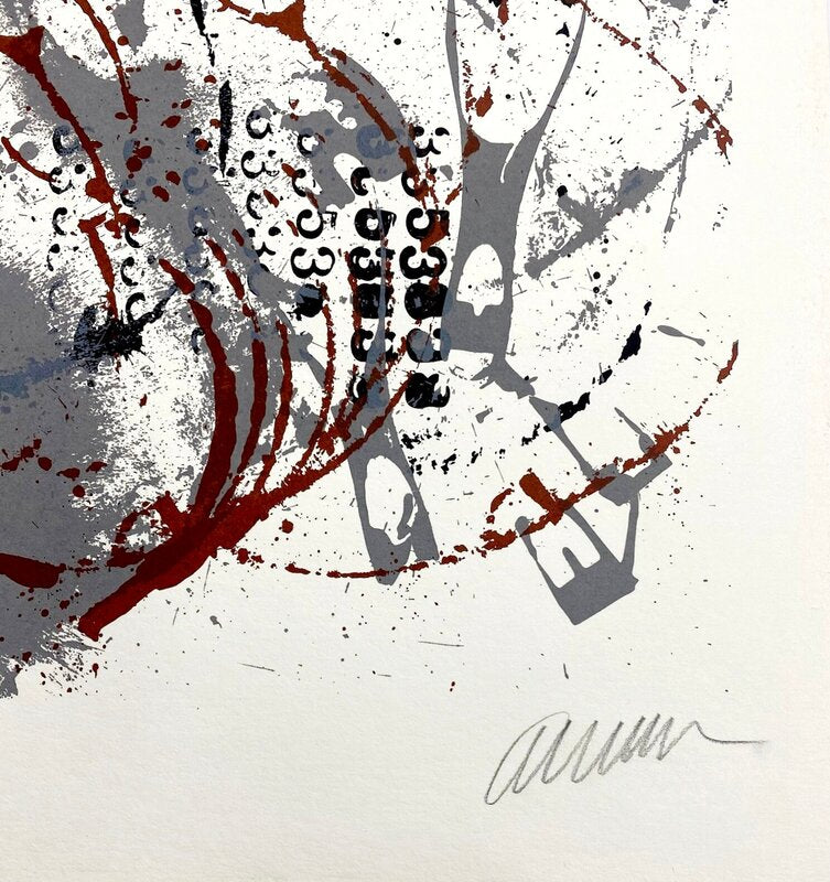 Trio à cordes II d'Arman, 1987 (vue 3)