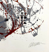 Trio à cordes II d'Arman, 1987 (vue 3)
