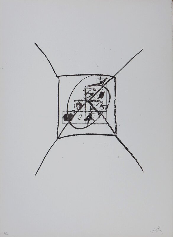 LLambrec 9 d'Antoni Tàpies, 1975