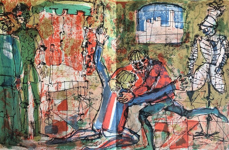 Théâtre by Paul Augustin Aïzpiri, 1966