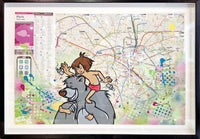 Mowgli & Baloo (Metro Map of Paris) de FAT, 2020