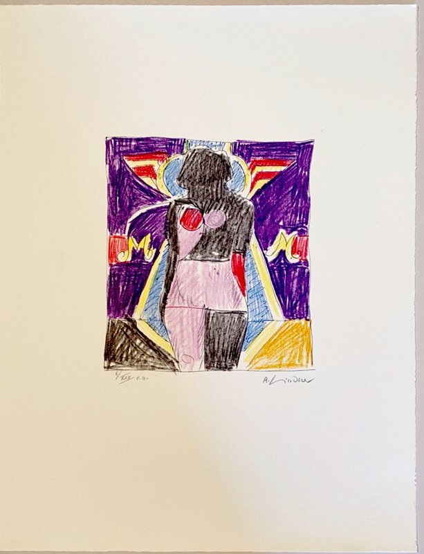Marilyn was here de Richard Lindner, 1970