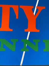 New York City Center Anniversary de Robert Indiana, 1968 (vue 5)
