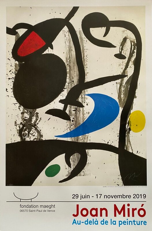 Au-delà de la peinture de Joan Miró, 2019
