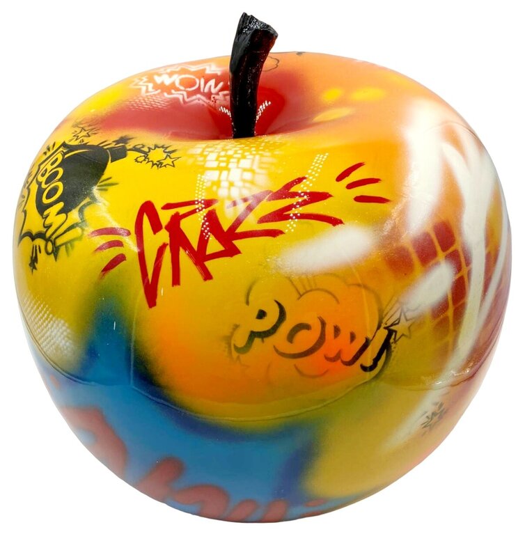 Apple "Yellow Light" de Dom'One, 2020 (vue 2)