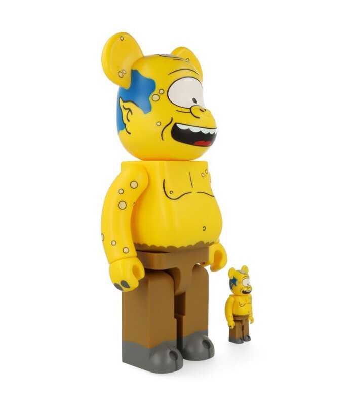 Bearbrick Cyclops (The Simpsons) 400% + 100% by BE@RBRICK, 2021 (view 2)