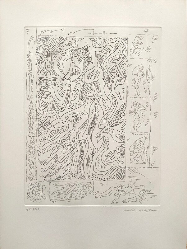 Trophées érotiques by André Masson, 1962